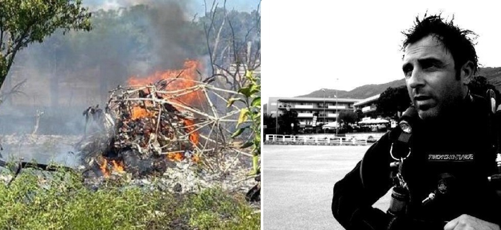 Tragedia in volo, muore il trentino Alessandro Tovazzi: ultimo a lanciarsi dall'areo che poi si è schiantato e ha preso fuoco